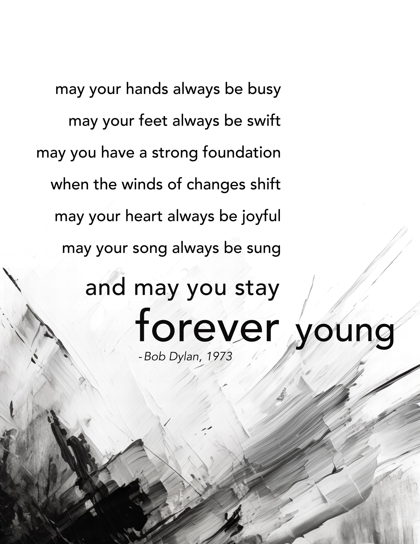 FOREVER YOUNG, BOB DYLAN I