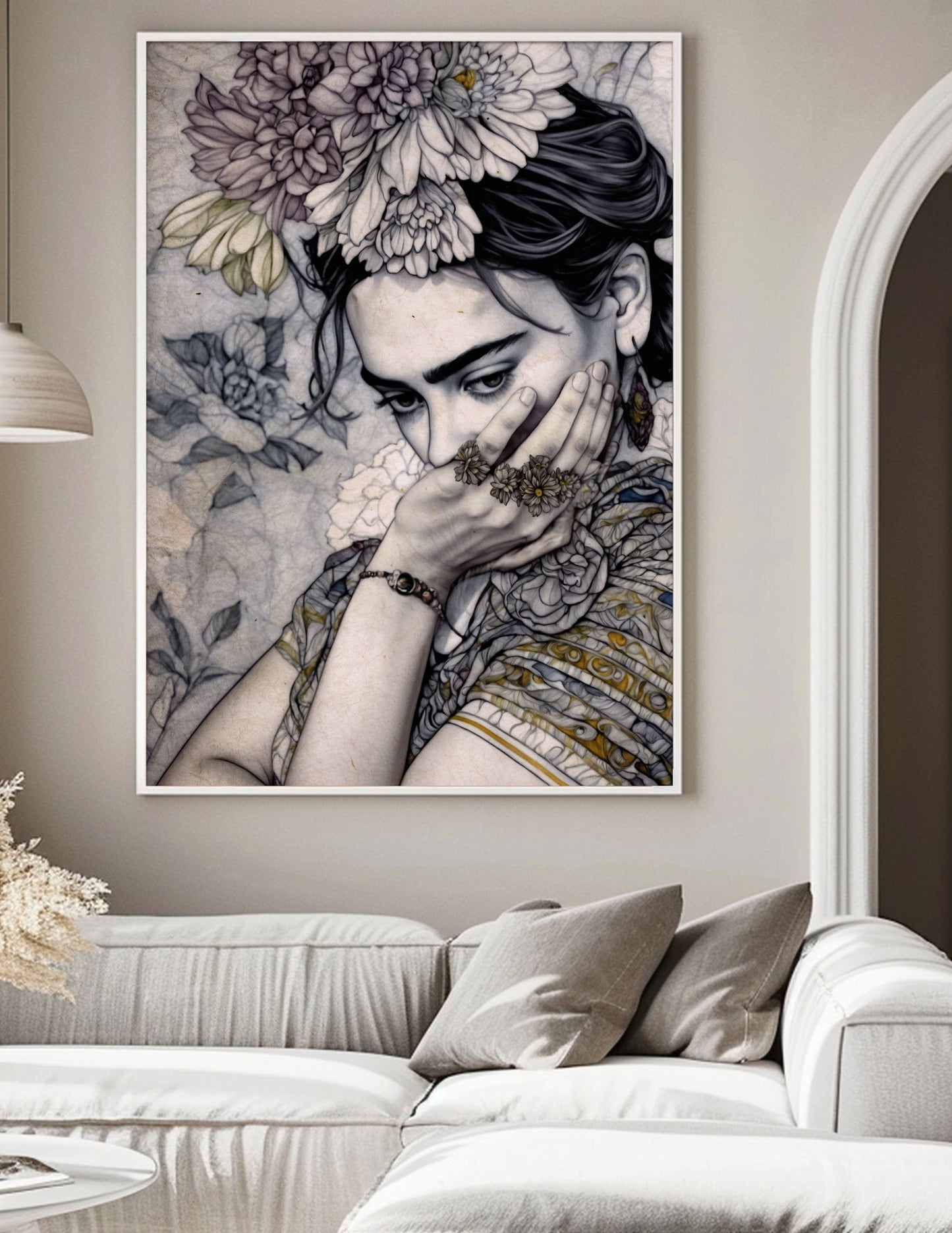 SELF PORTRAIT IN LINE