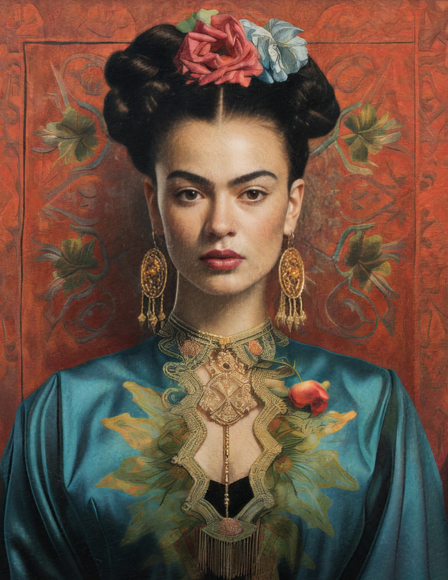 BLUE SILK