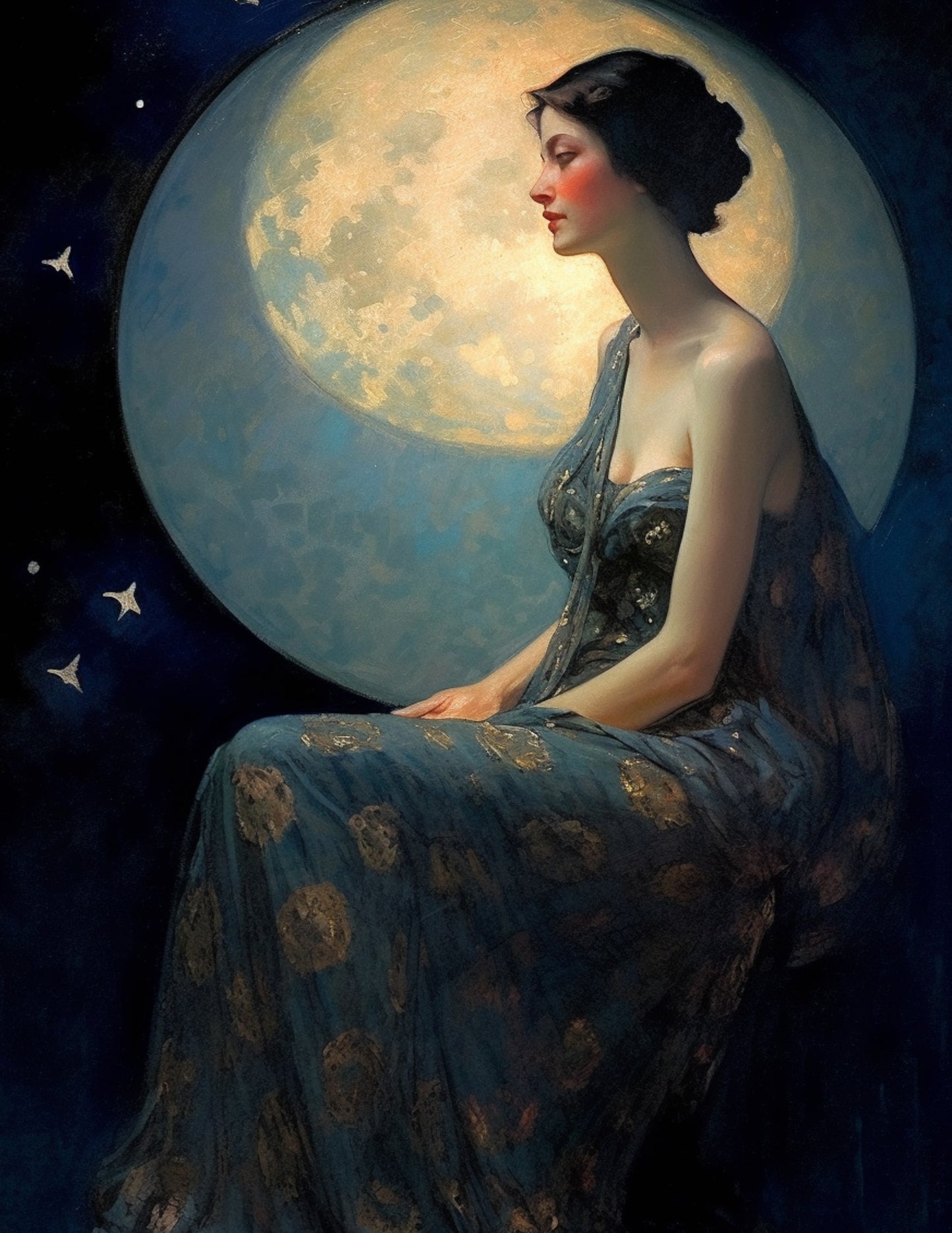 BY THE MOON I