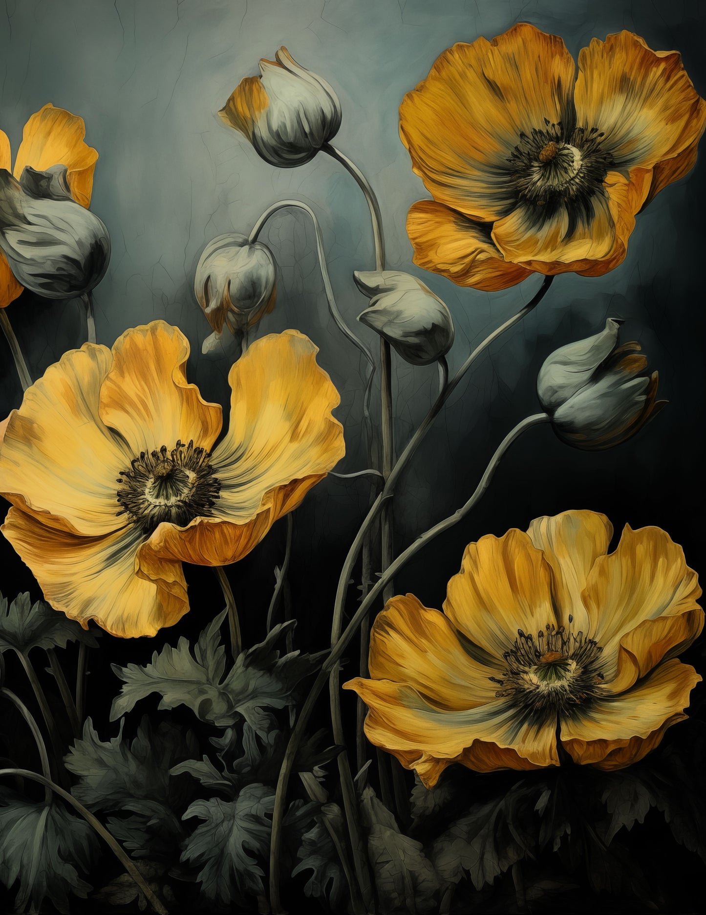 YELLOW POPPIES II