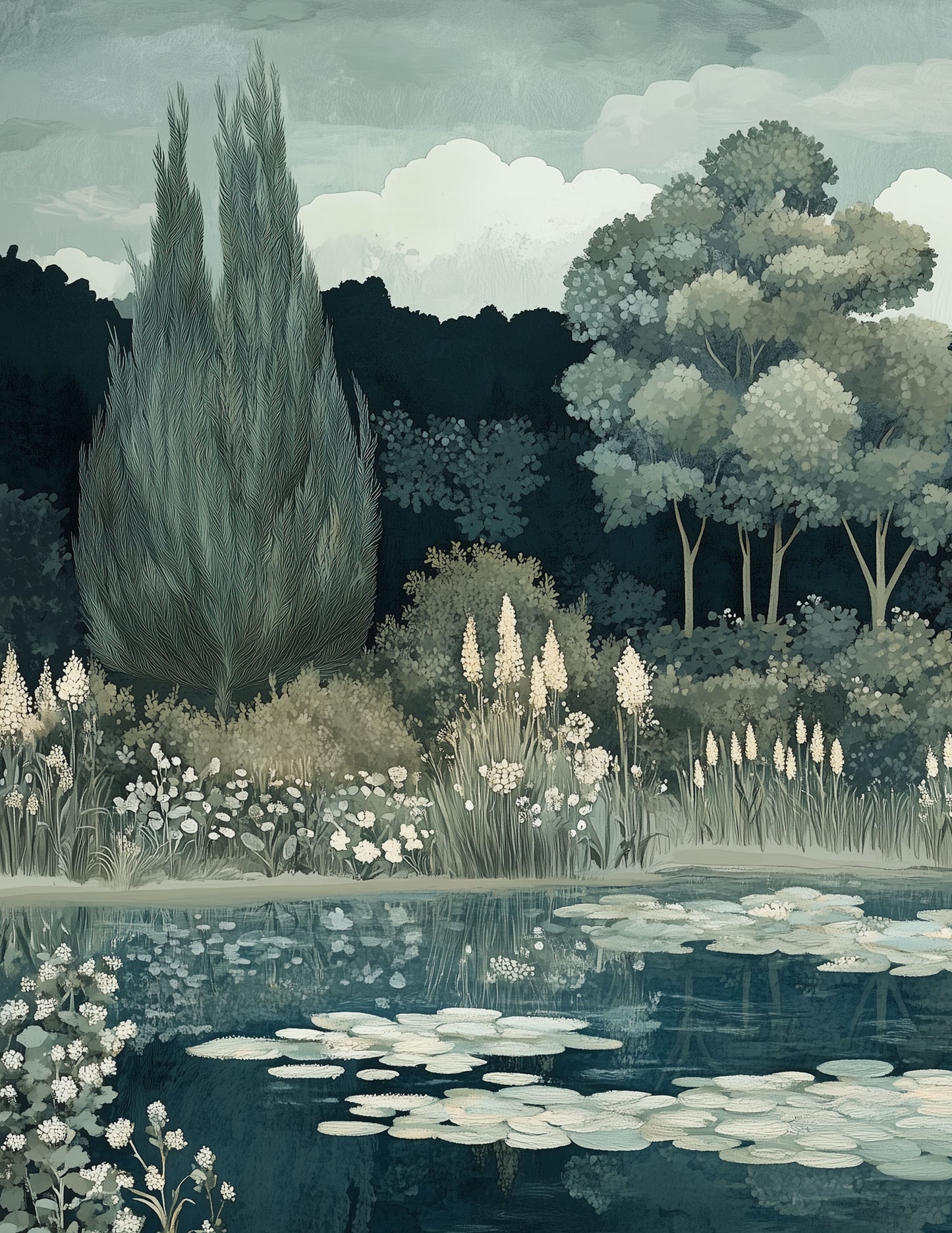 CYPRESS LANDSCAPE II