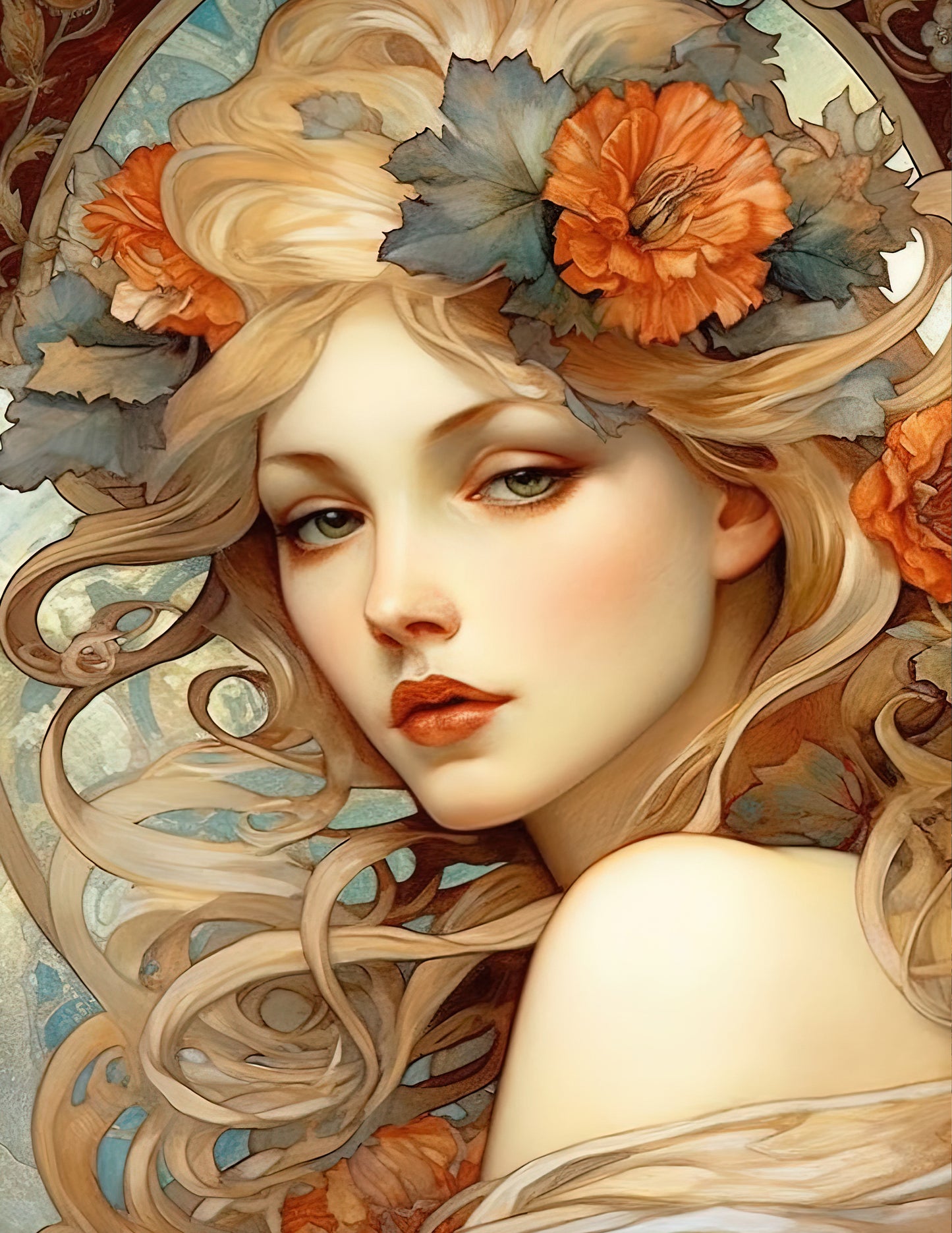 ART NOUVEAU PORTRAIT II