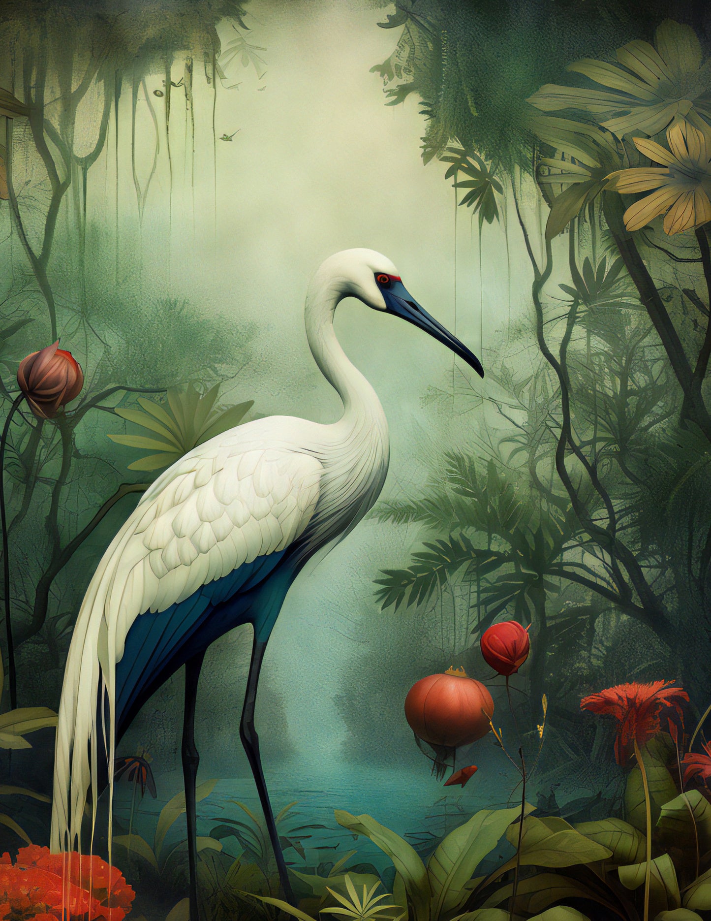 JUNGLE CRANE