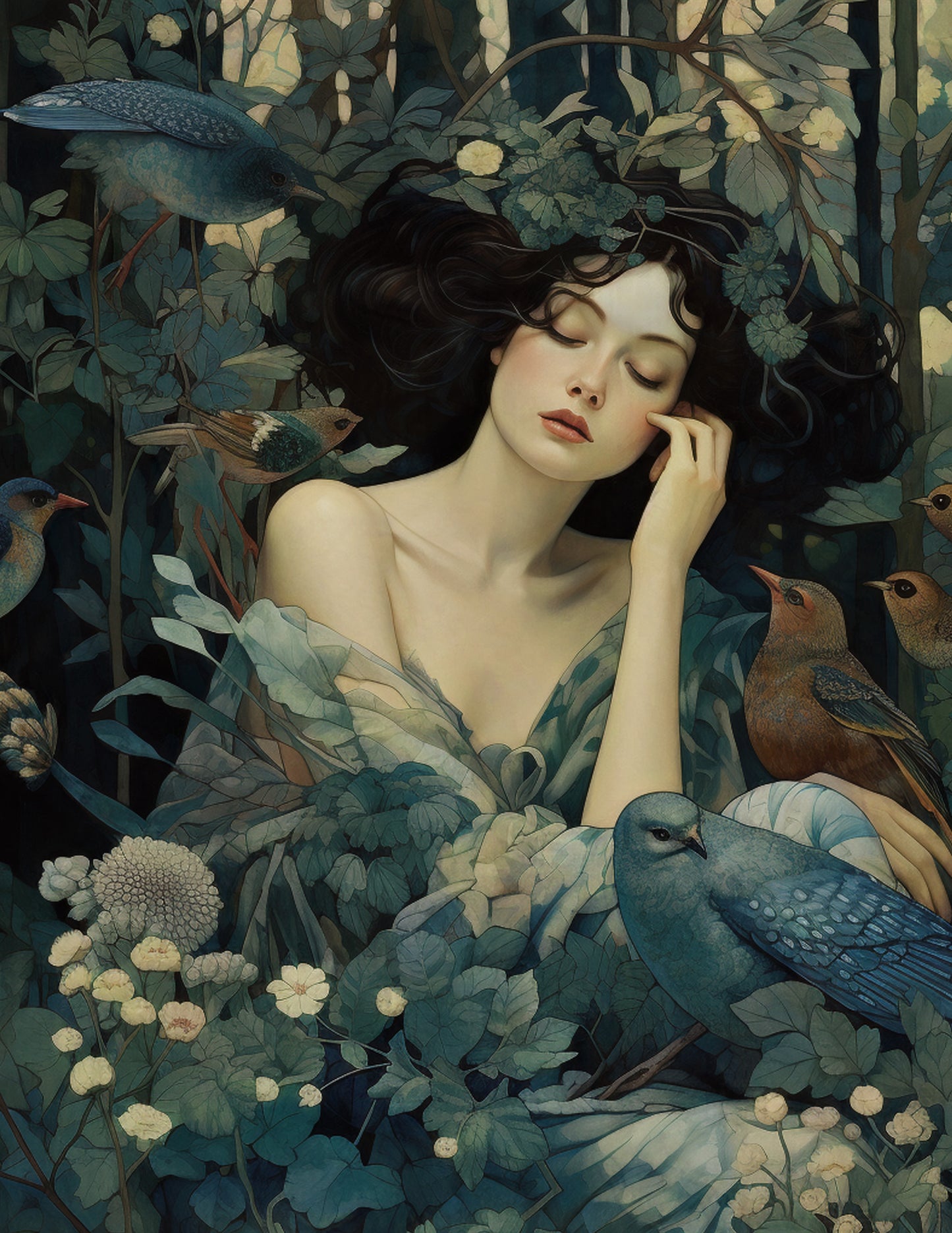 ART DECO PORTRAIT II