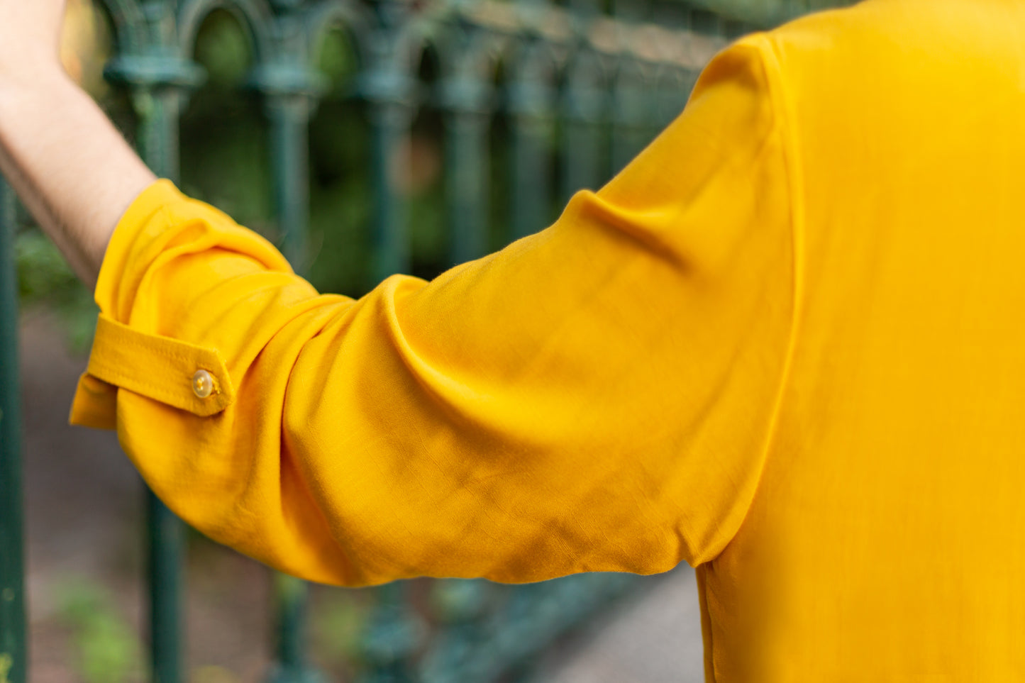 Royal Yellow Button Shirt