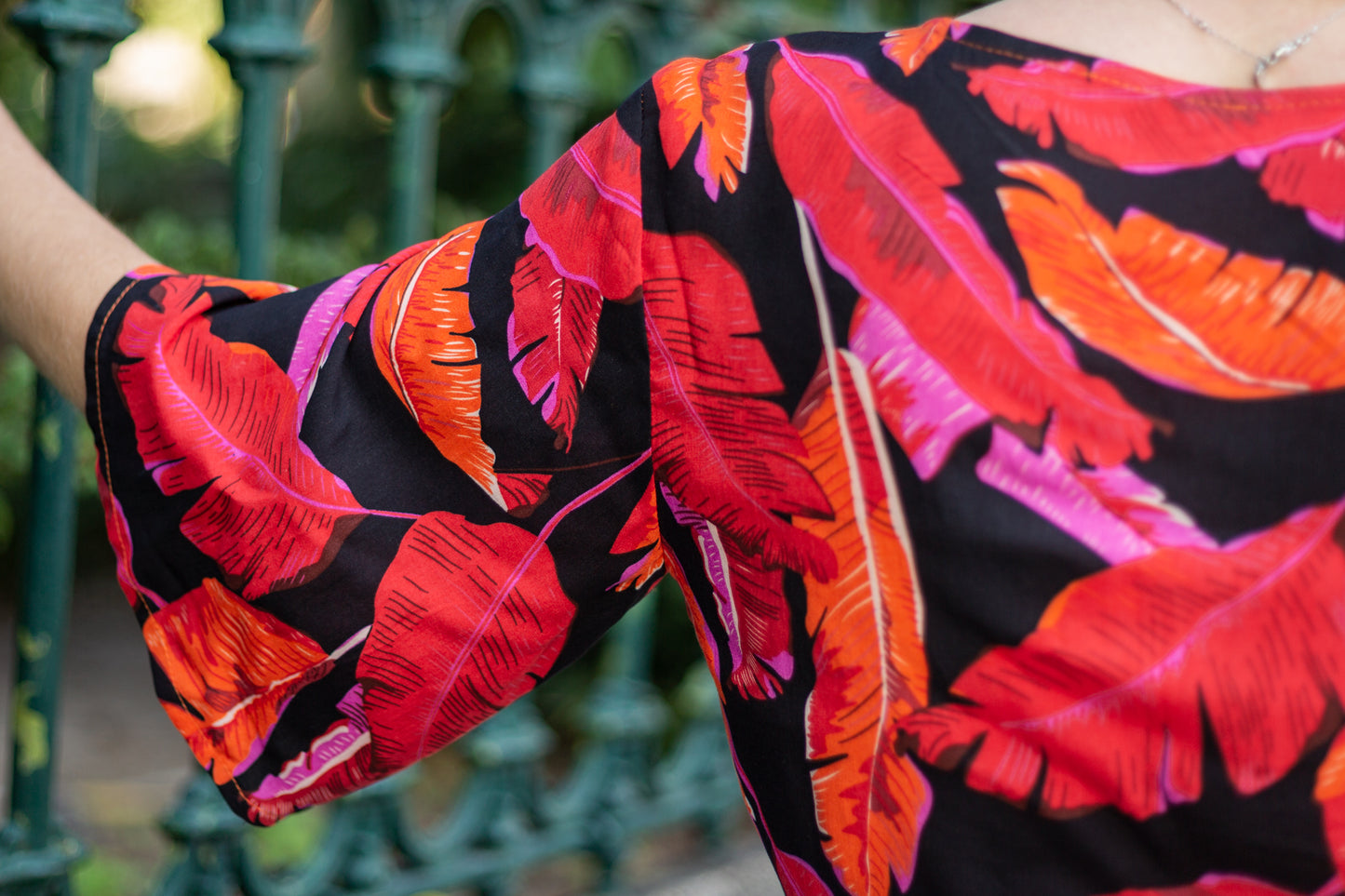 Bright Bell Arm Blouse