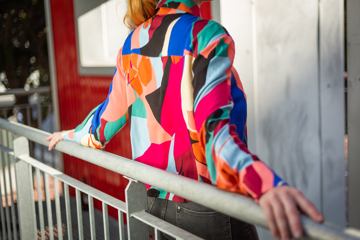 Summer Hues Class Collar Button Shirt