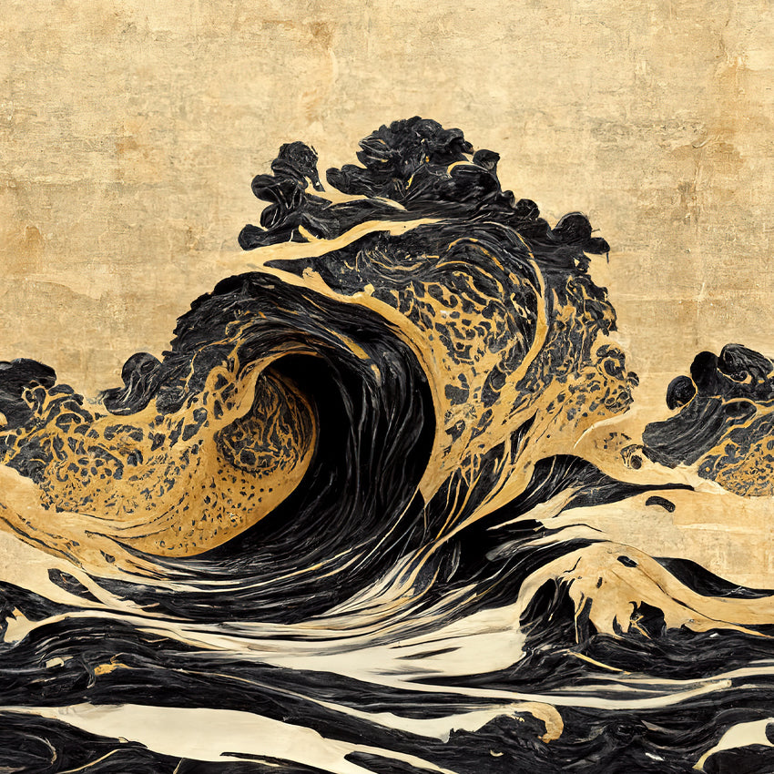 JAPANESE INSPIRED ROLLING WAVES
