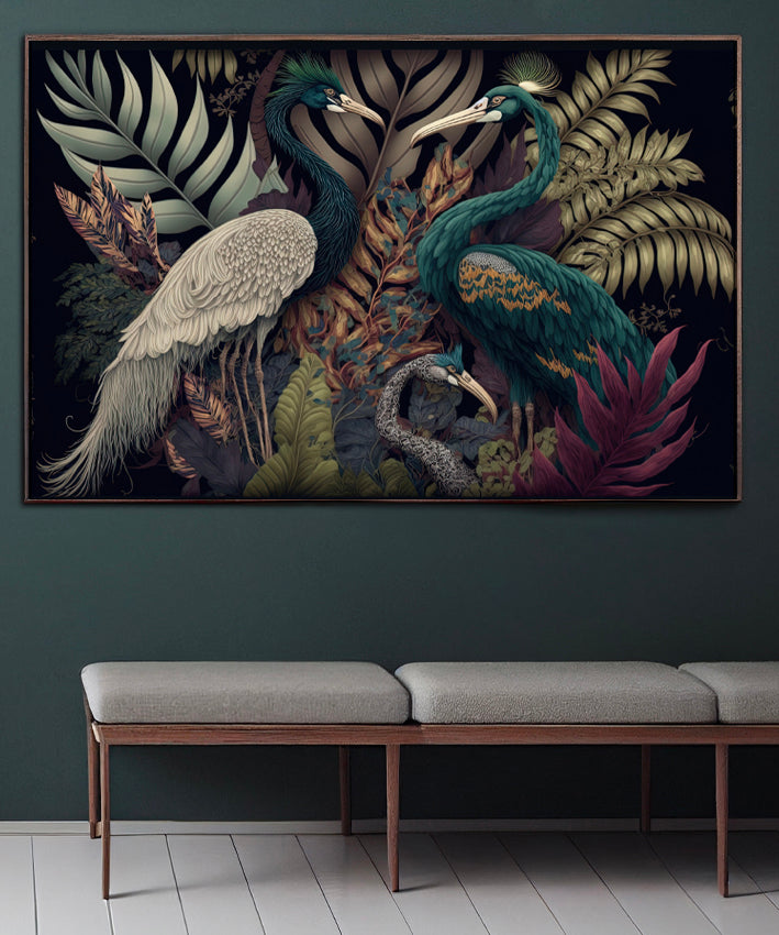 BOHO EXOTIC BIRDS