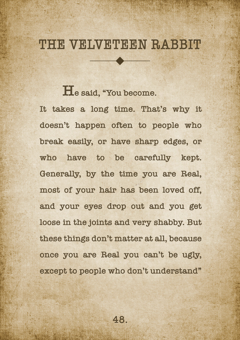 EXPRESSION - THE VELVETEEN RABBIT 1