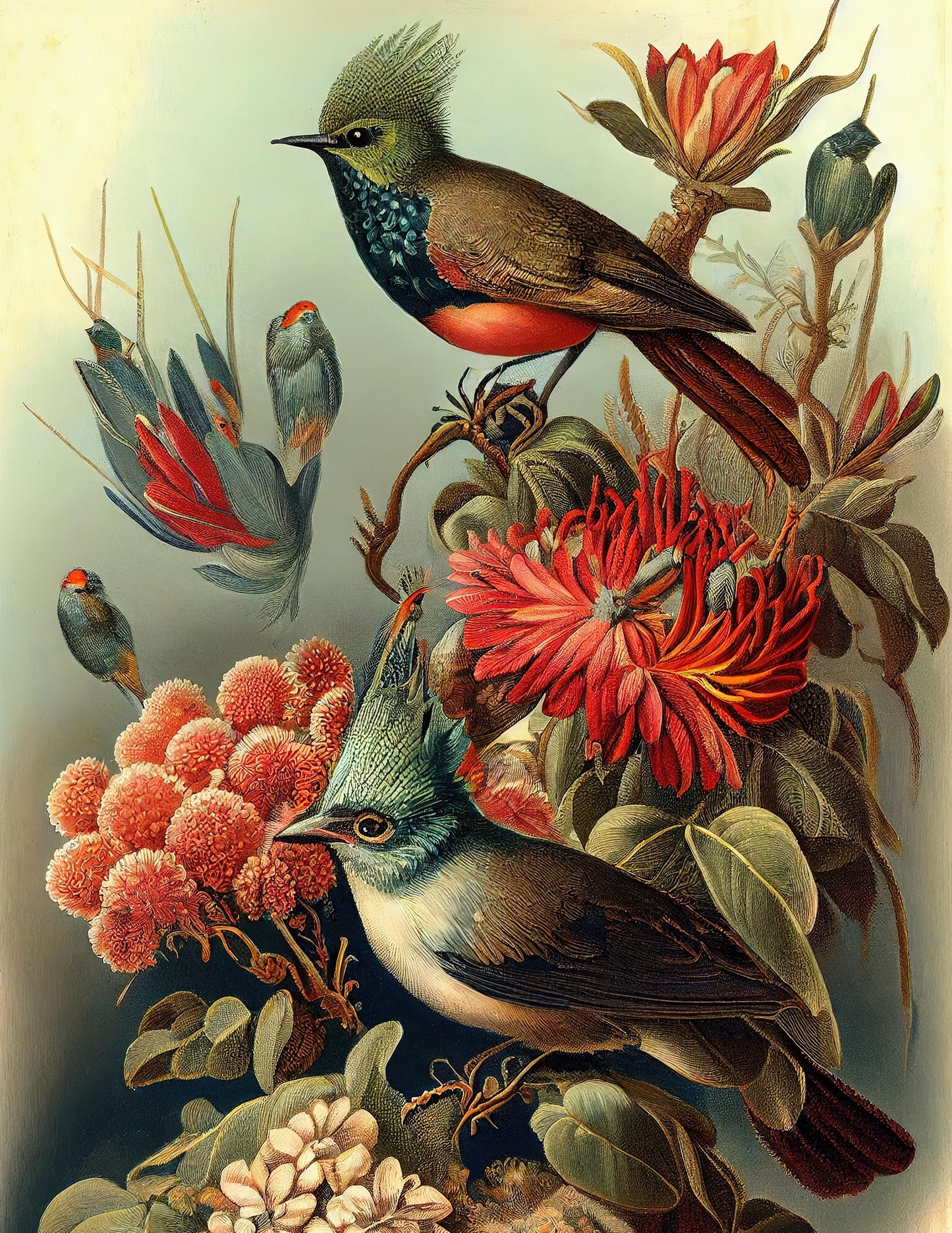 BOTANICAL BIRDS II