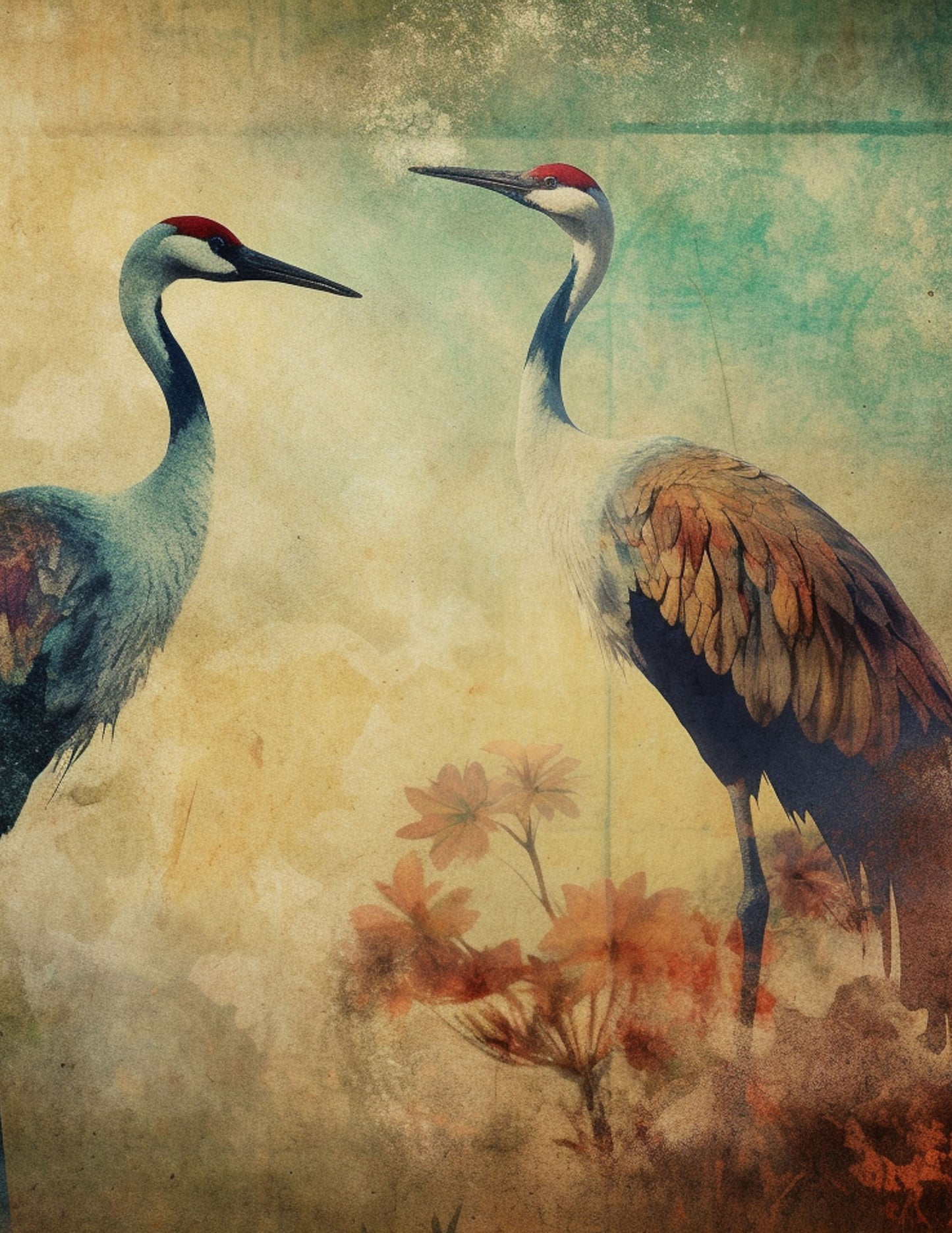 VINTAGE BIRDS I