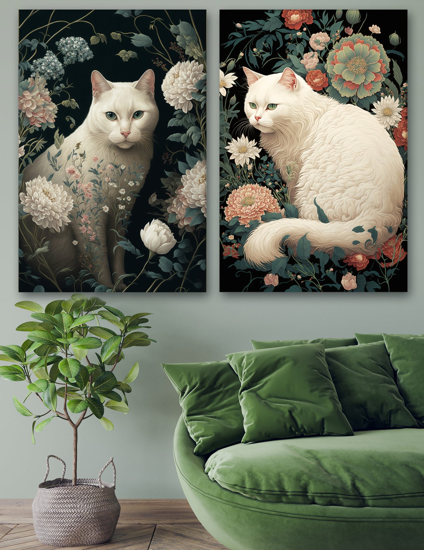 KITTIES, SET OF 2