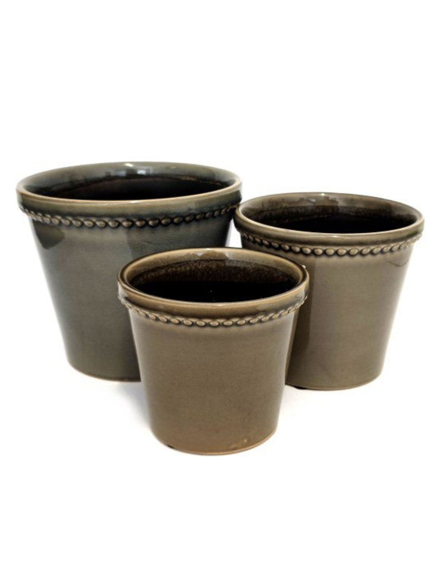 SIMPLISTIC PLANTERS, SET OF 3