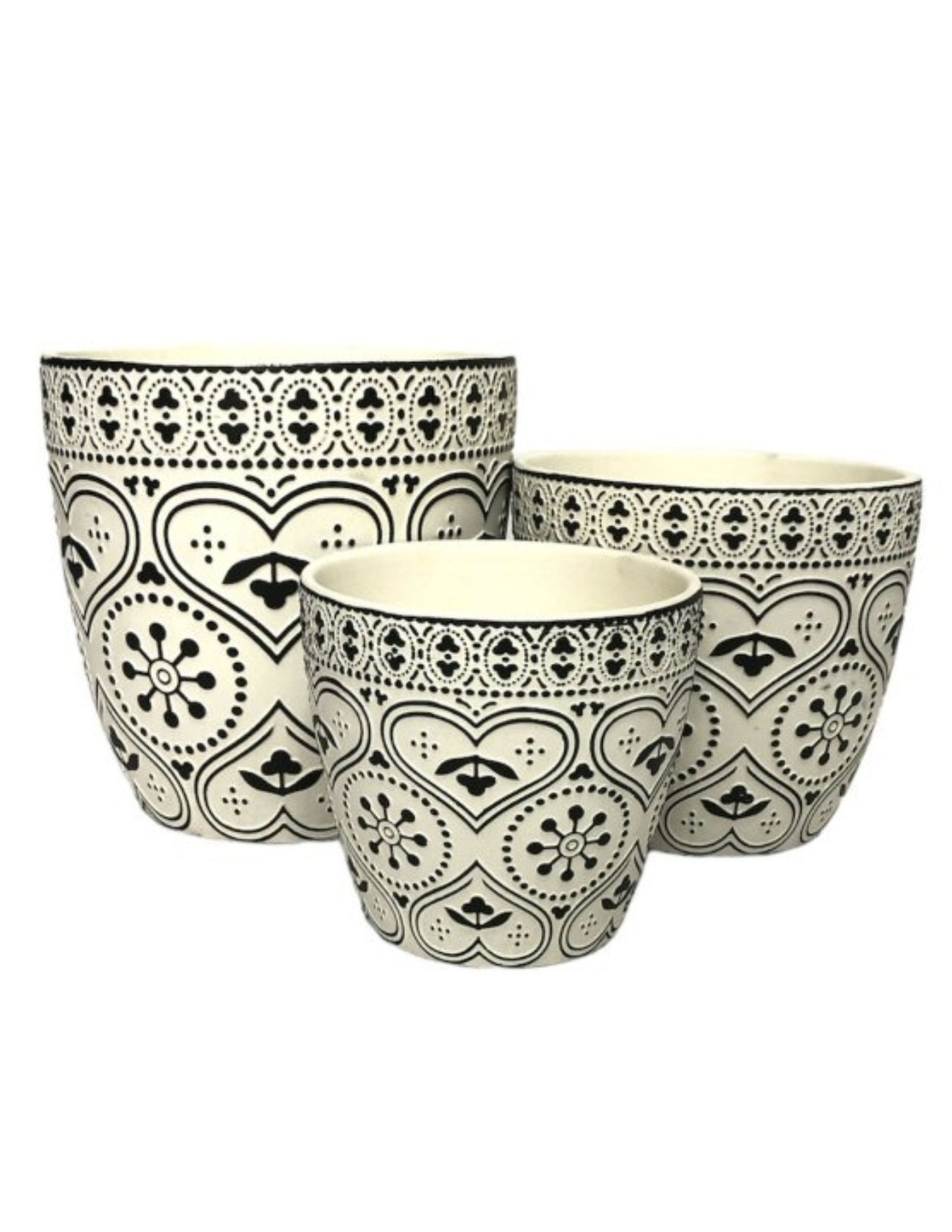 BOHO PLANTERS II, SET OF 3