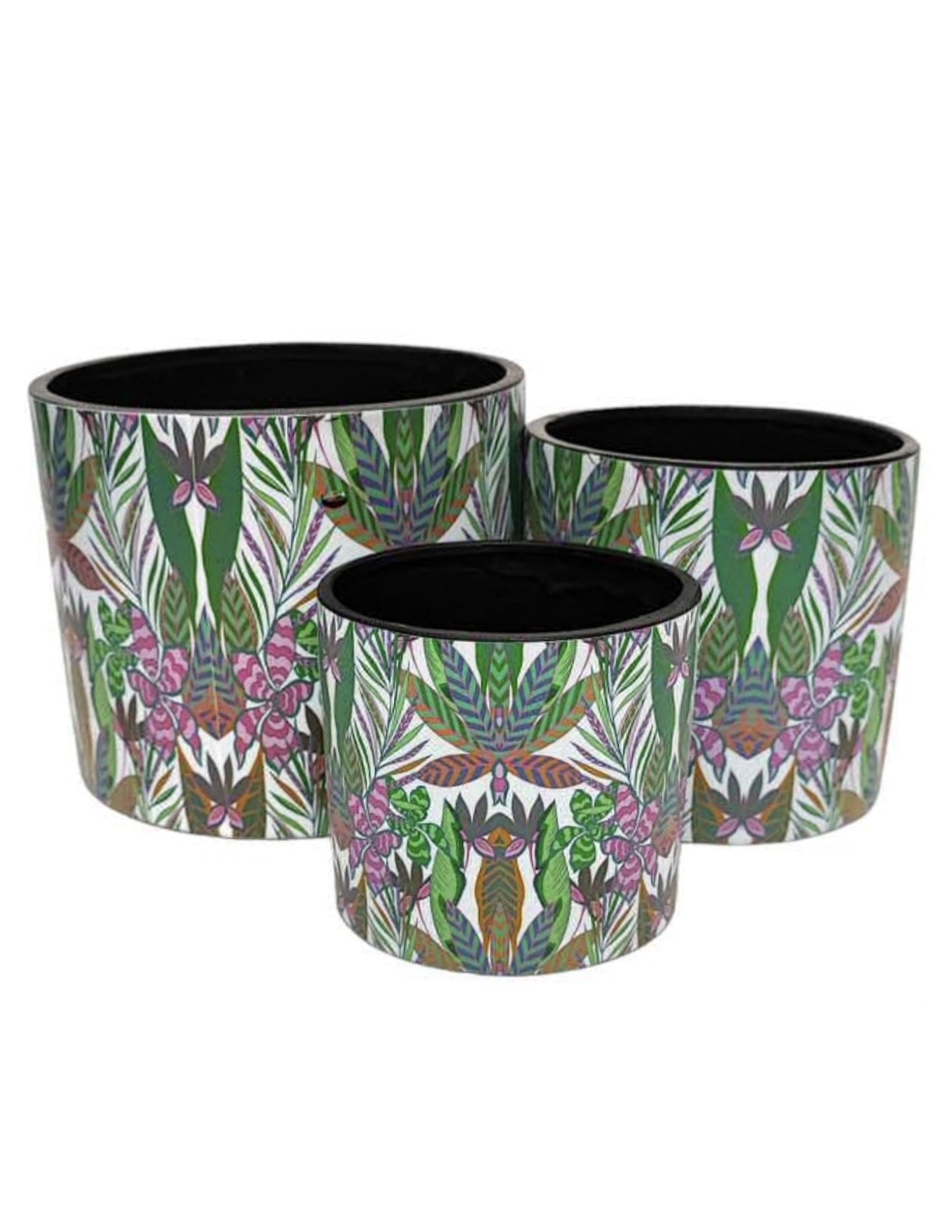 JUNGLE PLANTERS, SET OF 3