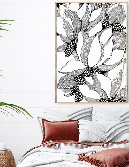 LINE, DOTTY FLORALS