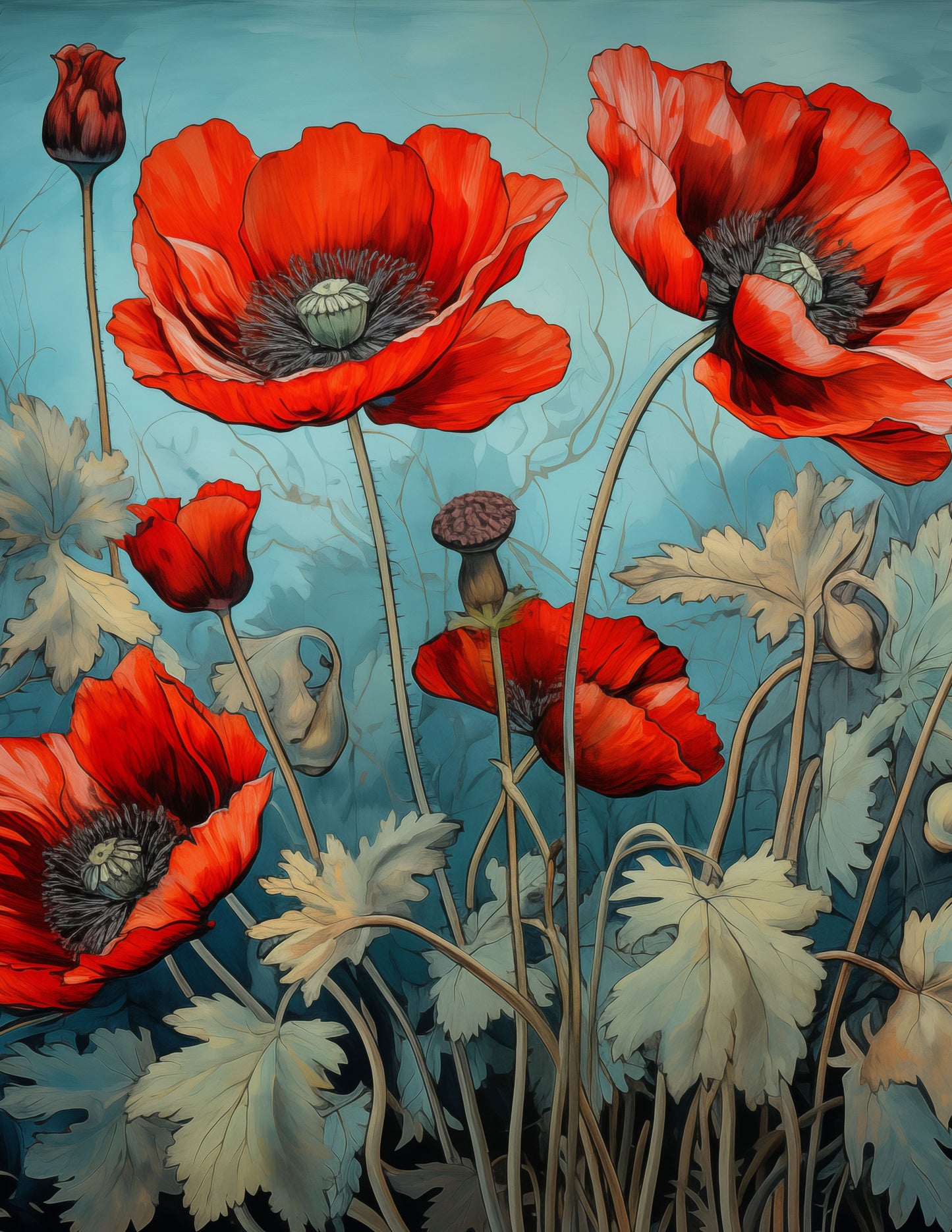 RED POPPIES