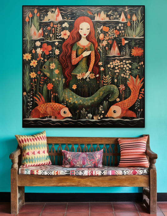 FOLK SCANDI MERMAID IIII