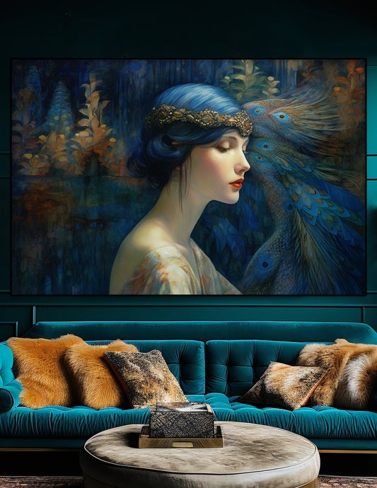 PEACOCK BLUE