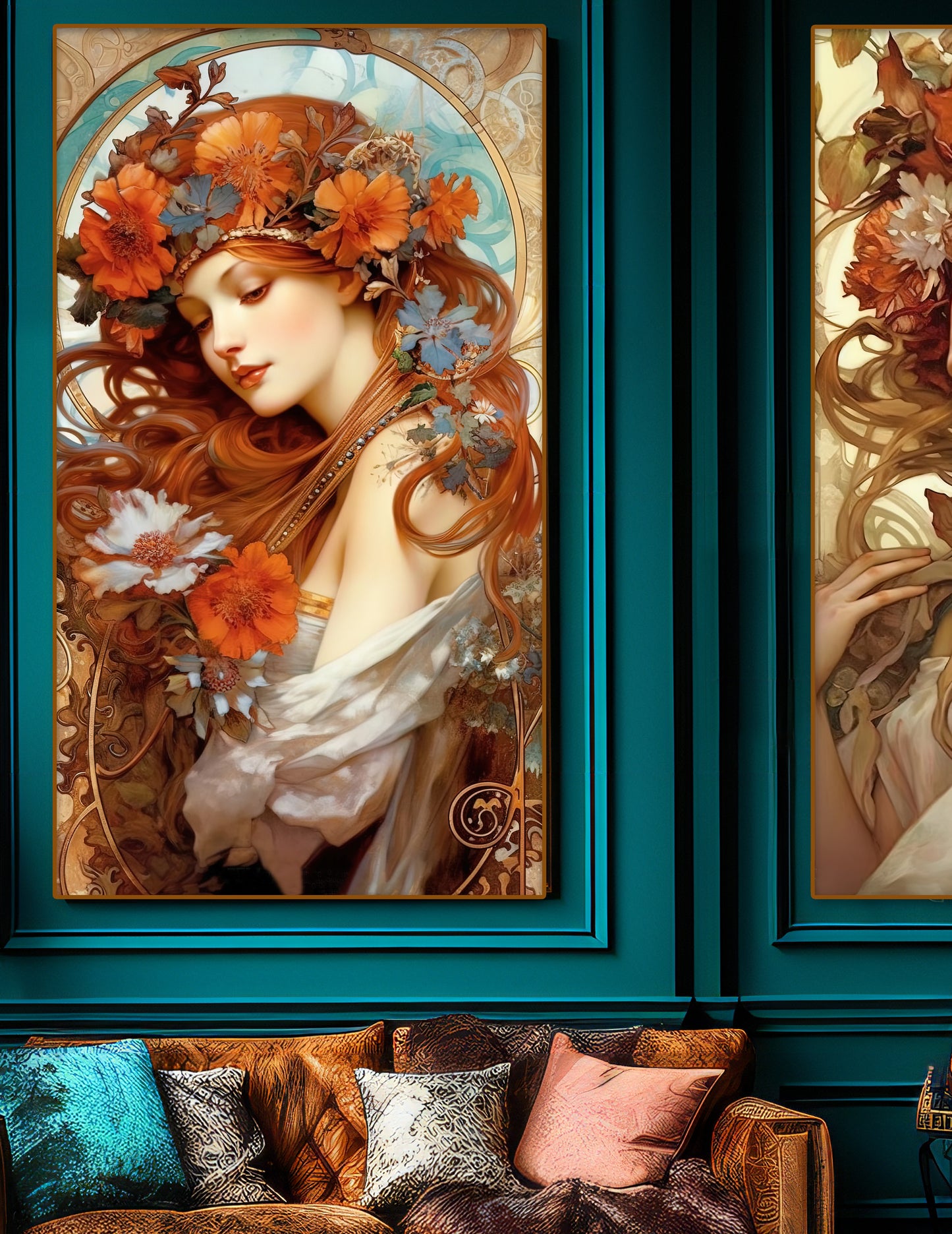 ART NOUVEAU PORTRAIT I