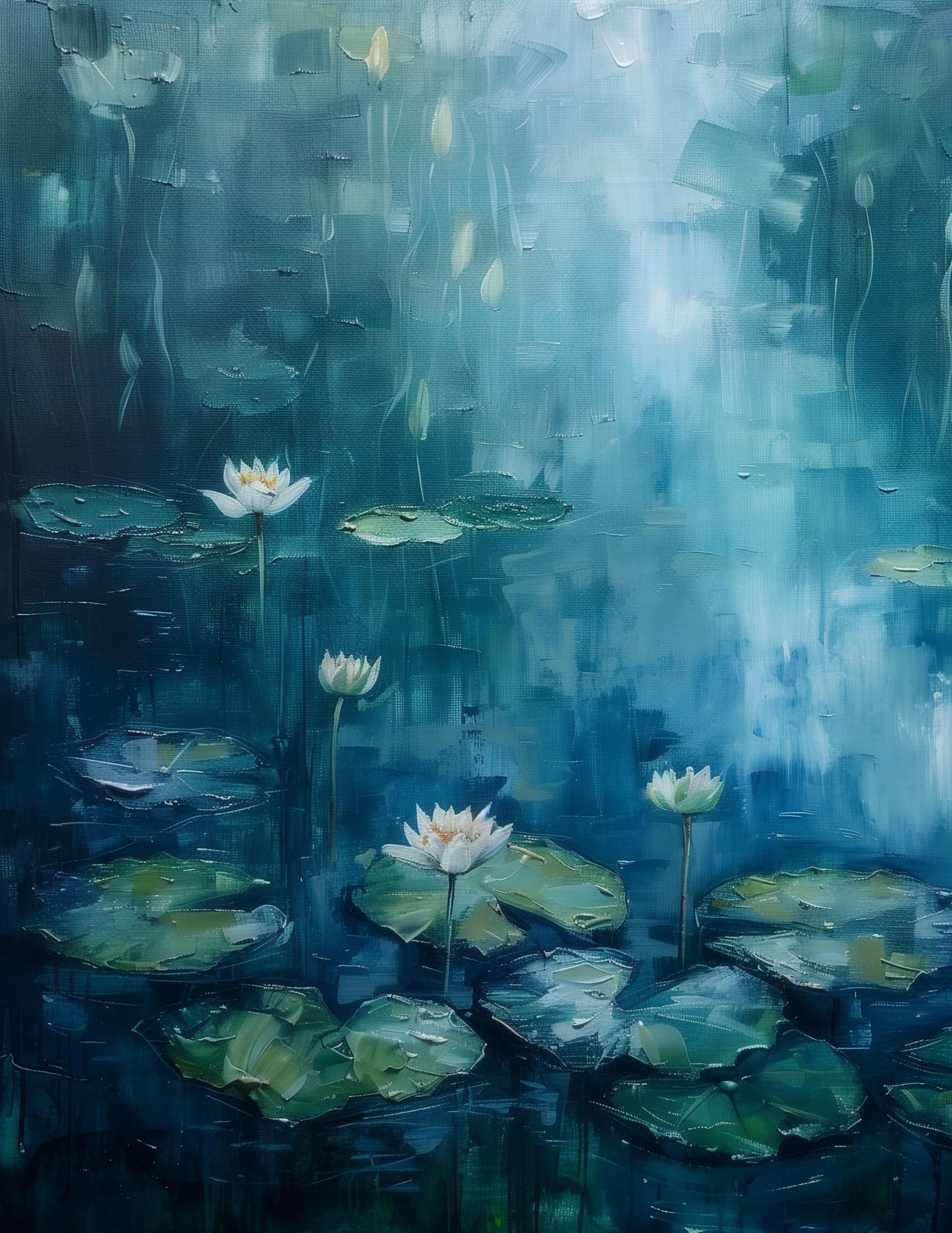 BLUE WATERLILY III