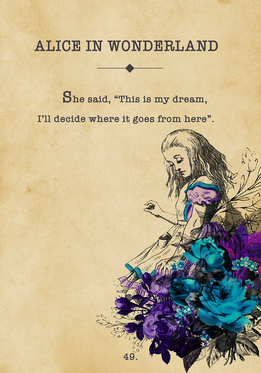 ALICE, THIS IS MY DREAM...