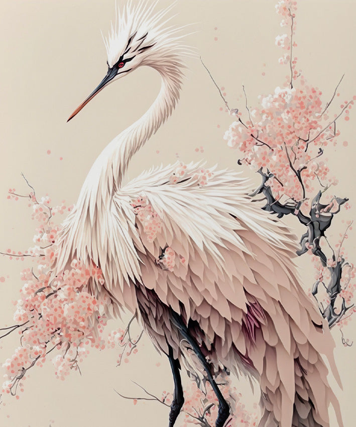 JAPANESE CRANE I