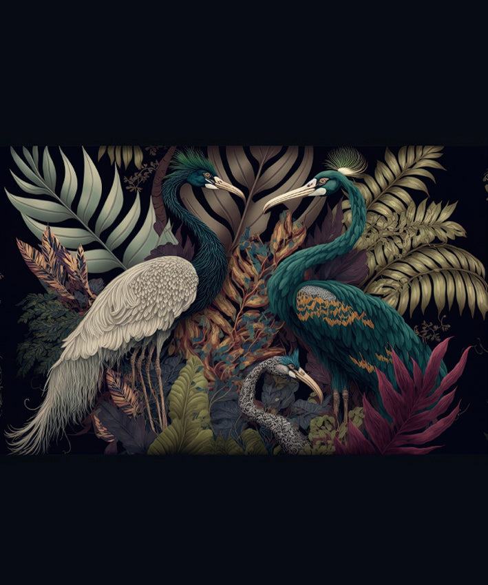 BOHO EXOTIC BIRDS