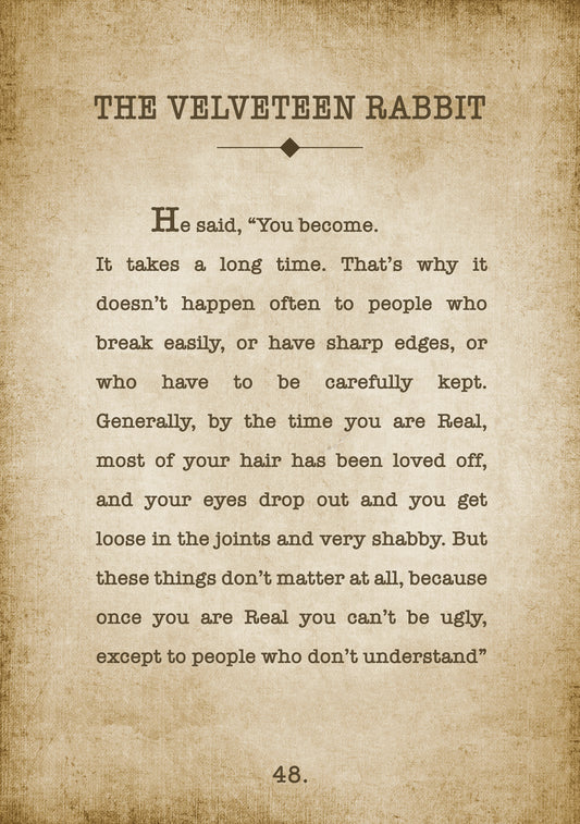 EXPRESSION - THE VELVETEEN RABBIT 1